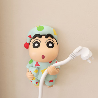 Zueweimen Phong Cách Dây Nguồn Cắm Móc Lưu Trữ Hoạt Hình Ngoại Vi Lỗ Đa Năng Trang Trí Tường