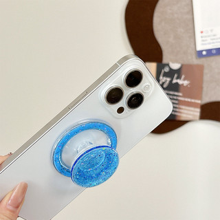 Ngôi Sao Trơn Màu Tròn Tròn Từ Tính Giá Đỡ Điện Thoại Cho IPhone 16 15 14 13 12 Pro Max 14 Plus Có Thể Gập Lại Pop Ring Grip Co Giãn Để Bàn Đứng P5