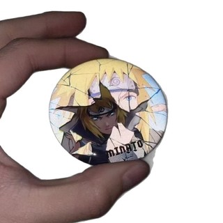 Anime Naruto Kakashi Itachi Obito Minato Minato Huy Hiệu Nút Cài Áo Cosplay Bộ Sưu Tập Đồ Chơi Túi Trang Trí Quà Tặng