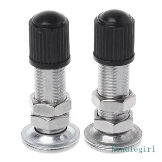 Zuoo 2 Chiếc Kéo Dài Bên Trong Van Lốp Hợp Kim Kẽm Xe Đạp Bánh Xe Van Lốp