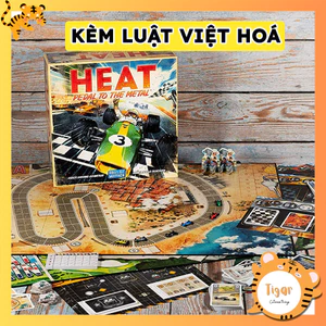 Boardgame Heat: Pedal to the Metal Đua Xe phiên bản tiếng Anh ( kèm quyển luật tiếng Anh+Việt) 4-5889