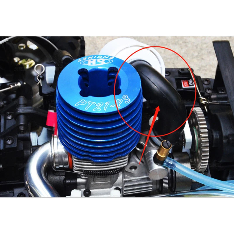 1:8 081070 04103 Bộ Lọc Không Khí Cho 1 / 8 Nitro Động Cơ Chạy Bằng RC Xe Tải Phụ Kiện Xe Buggy Himoto Redcat Exceed S340
