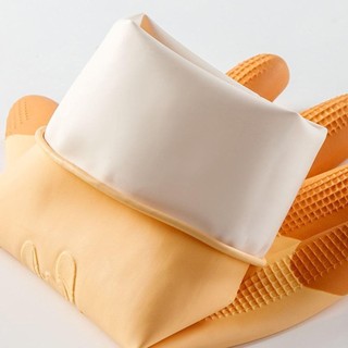 Găng tay rửa chén YUUKII Cuffs, Găng tay cao su dày mở rộng, Găng tay làm sạch nhà bếp bền chống thấm nước