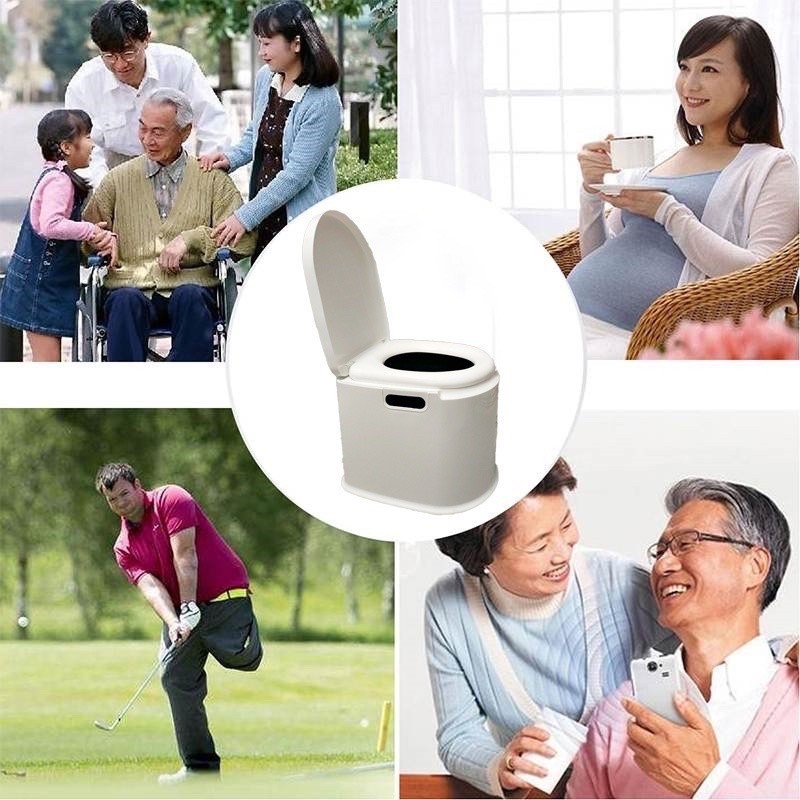 Bô vệ sinh trong nhà cho người già , người ốm. Bồn cầu di động đa năng.