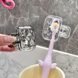 Kẹp lưu trữ đầu bàn chải đánh răng SHUPUN, Nắp bảo vệ Đầu bàn chải đánh răng đa năng, Hộp đựng bàn chải đánh răng bằng nhựa chống bụi bền trong suốt