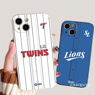 ibumpers Ốp Điện Thoại iPhone Phong Cách Năng Động Đội Sư Tử KBO Họa Tiết Cho IPhone 16 15 14 12 13 11 Pro Max IP 7 8 Plus X XS XR Ốp Lưng Silicon Mềm Chống Sốc