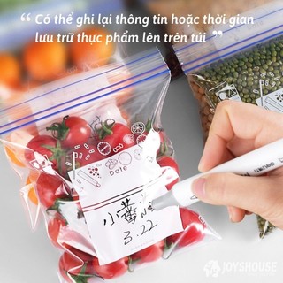 Túi zip đựng thực phẩm đa năng tái sử dụng được an toàn sức khỏe