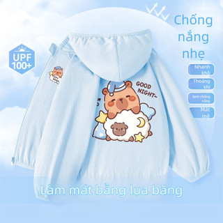 Áo chống nắng Capybara cho bé – Mỏng nhẹ UPF cao, mát lạnh, nhanh khô, khoác hè dễ chịu