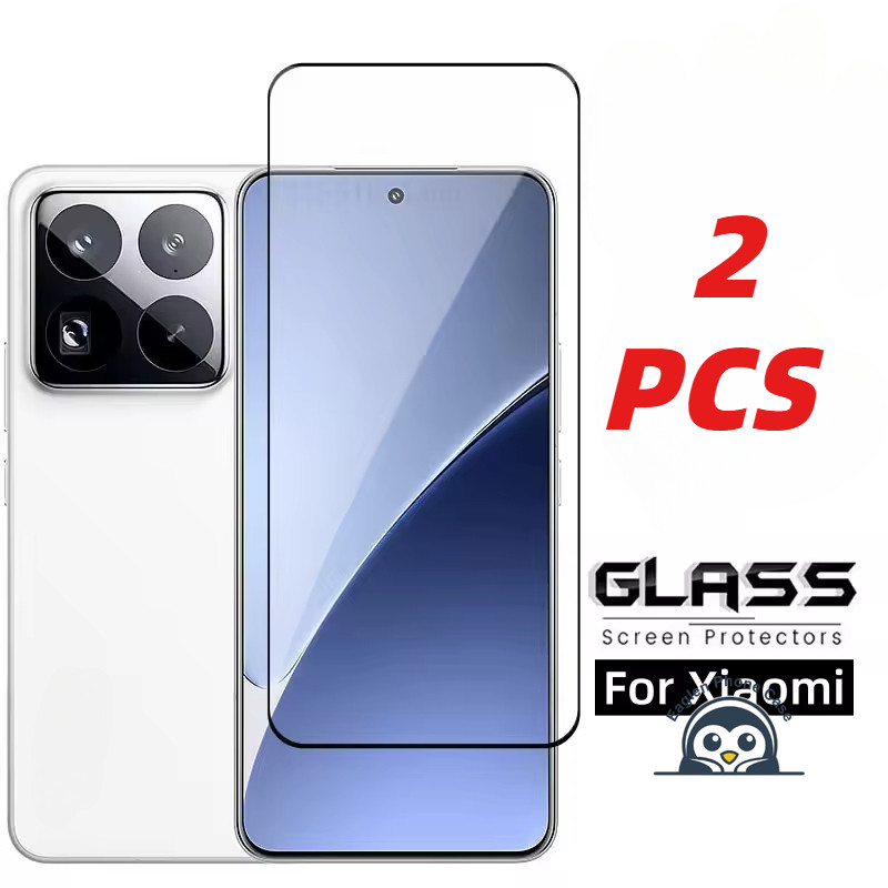 2 Chiếc Kính Cường Lực Full Cho Redmi 15 15C 15R 14 14C 14R 13 13C 13R Note 15 14 14S 13 12 Pro Plus SE Turbo Pro + 5G 4G Kính Bảo Vệ Màn Hình