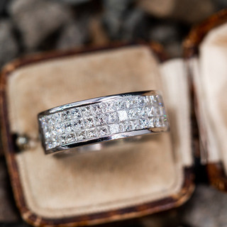 Nhẫn Zircon Bạc S925 Trang Sức Thời Trang Đơn Giản Quà Tặng Nữ