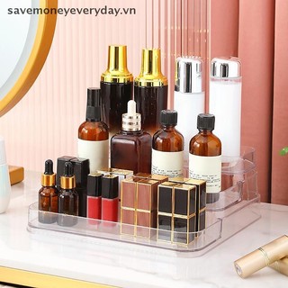 [savemoneyeveryday] Kệ đựng nước hoa để bàn 3 tầng Hộp đựng mỹ phẩm PET Giá đựng nước hoa Giá trưng bày búp bê Giá đựng gia vị nhà bếp [vn]