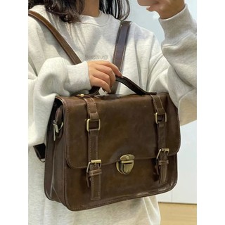2026 Phổ Biến Vintage Khóa JK Đồng Phục Phong Cách Đại Học Túi Messenger