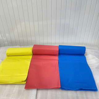 Lô 3 cuộn túi rác màu (1kg) túi đựng rác sinh học tự phân hủy, túi rác dai, dày dặn