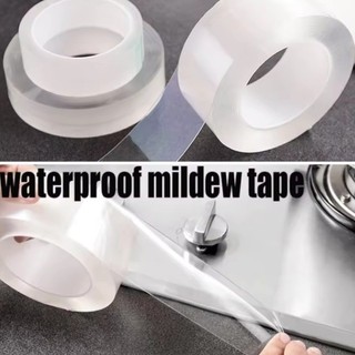 [3-5 Ngày Đến] Băng Khoảng Cách Chống Thấm Nước Tự Dính 1Mx5cm - Acrylic Trong Suốt Cho Tường Nhà Bếp / Phòng Tắm, Niêm Phong Mạnh Không Có Dư Lượng Băng Nâng Cấp Nhà Có Thể Tháo Rời