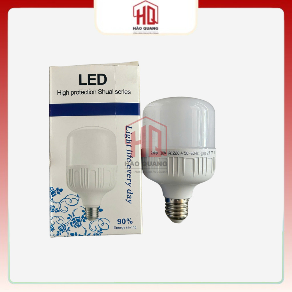 Đèn LED Bulb (30W/60W) Cao Cấp – Siêu Sáng – Tiết Kiệm Điện – Bền & An Toàn