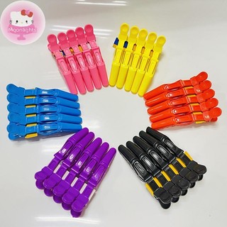 Moonlights 5 Cái / lốc Nhựa Làm Tóc Kẹp Móng Vuốt Phần Cá Sấu Kẹp Cắt Tóc Cho Salon Tạo Kiểu Tóc Phụ Kiện Kẹp Tóc EN