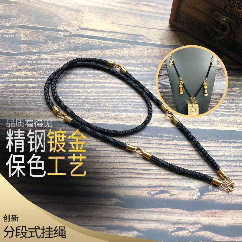 ✨41% Tỷ Lệ Mua Lại Giá Dây Chuyền Bùa Mạ Vàng Mịn Dây Vải Đa Năng Dây Treo Thép Không Gỉ Chống Phai Màu Vòng Cổ Thép Titan 25.4.25