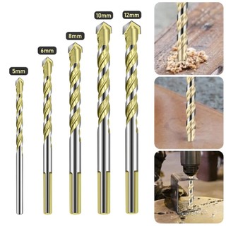 [Fuxin] 1 Mũi khoan đa chức năng 5 / 6 / 8 / 10 / 12mm cho bê tông kim loại gỗ gạch men