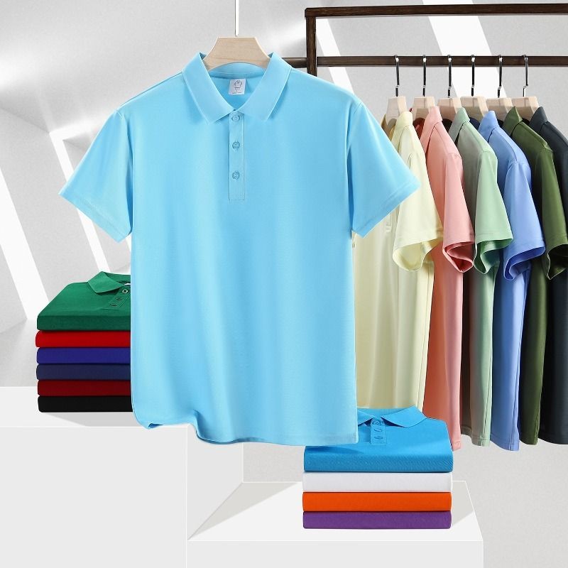 VG áo polo nam công sở có ve áo màu trơn