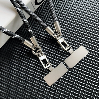 Dây Điện Thoại Di Động Cầu Vồng Dây Ngắn Cổ Tay Dây Ngắn DIY Handmade Đa Năng Di Động Chống Mất Đồ Trang Trí