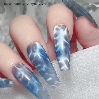 [savemoneyeveryday] Nail Art Round Magnet Beads Ice Flower 's Eye Strong Magnet Nail Art 10 chiếc [vn]