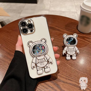 【Chamvn】Giá đỡ điện thoại đa năng hình phi hành gia 3D mạ điện Giá đỡ để bàn