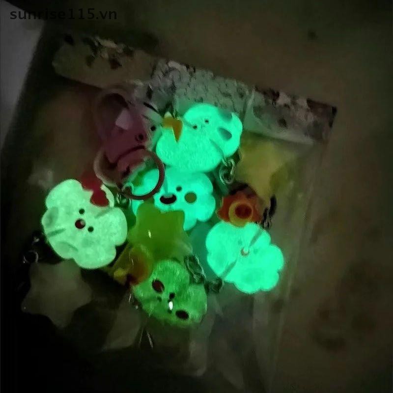 Srvn Thời Trang Ngọt Ngào Điện Thoại Ch Hoạt Hình Dễ Thương Dạ Quang Đám Mây Ngôi Sao Móc Khóa Cặp Đôi Xe Móc Khóa Túi Mặt Dây Chuyền Phụ Kiện Trang Sức Quà Tặng.