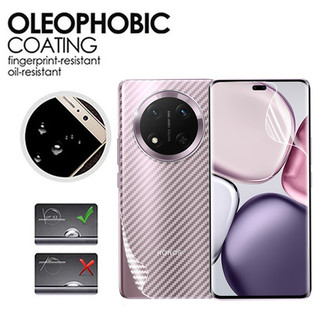Honor X9C X9D X60 Pro X60Pro 5G 2024 Hydrogel Film 3in1 Bảo vệ màn hình Vỏ ống kính máy ảnh mềm Phim trong suốt trên HonorX9C HonorX60Pro HonorX9D Phim bảo vệ điện thoại