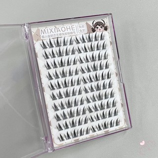 IOIIK Lông mi giả thực tế không cần keo 11-13mm Lông mi giả Wispy tự nhiên
