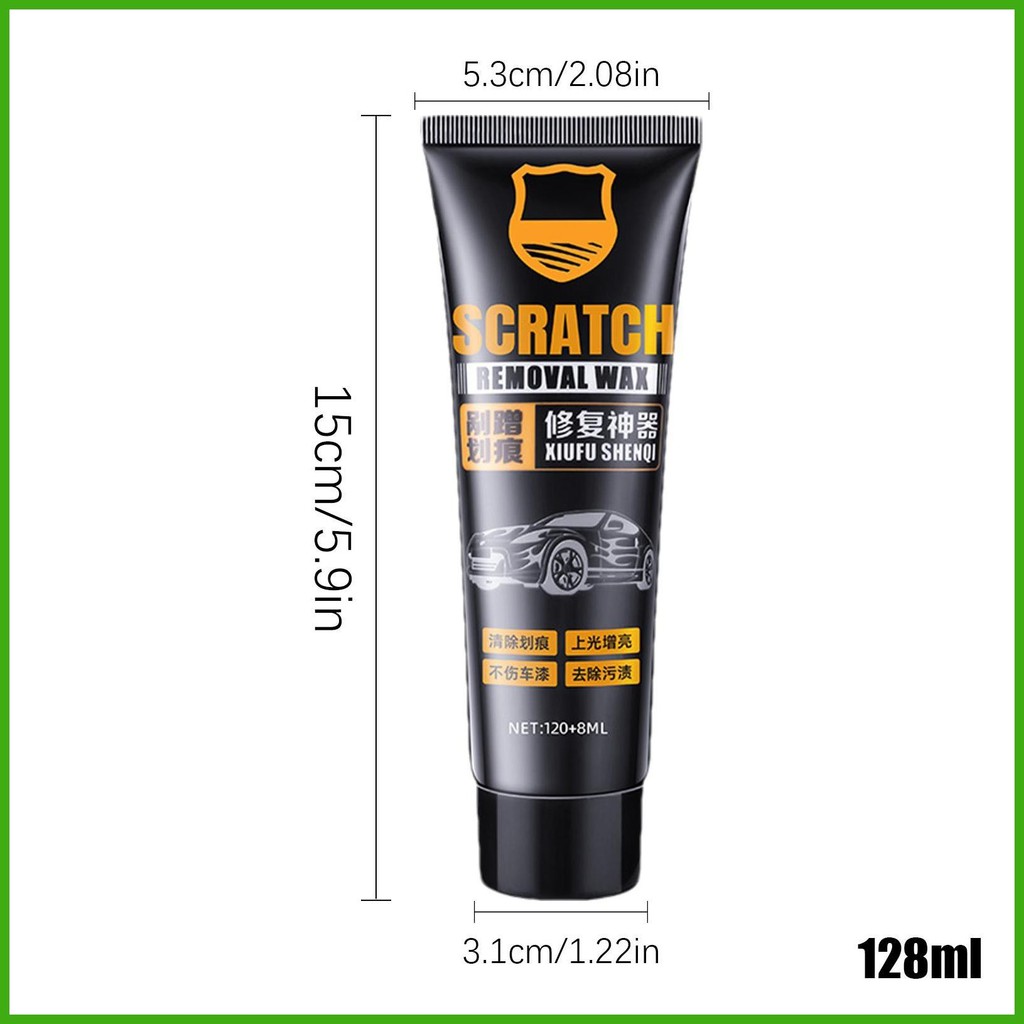 Sáp Sửa Chữa Vết Xước Cho Ô Tô Sửa Chữa Vết Xước Dán Đánh Bóng Đa Năng 128ml Sáp Cho Sơn Xe Sâu Trầy Xước wipqsvn