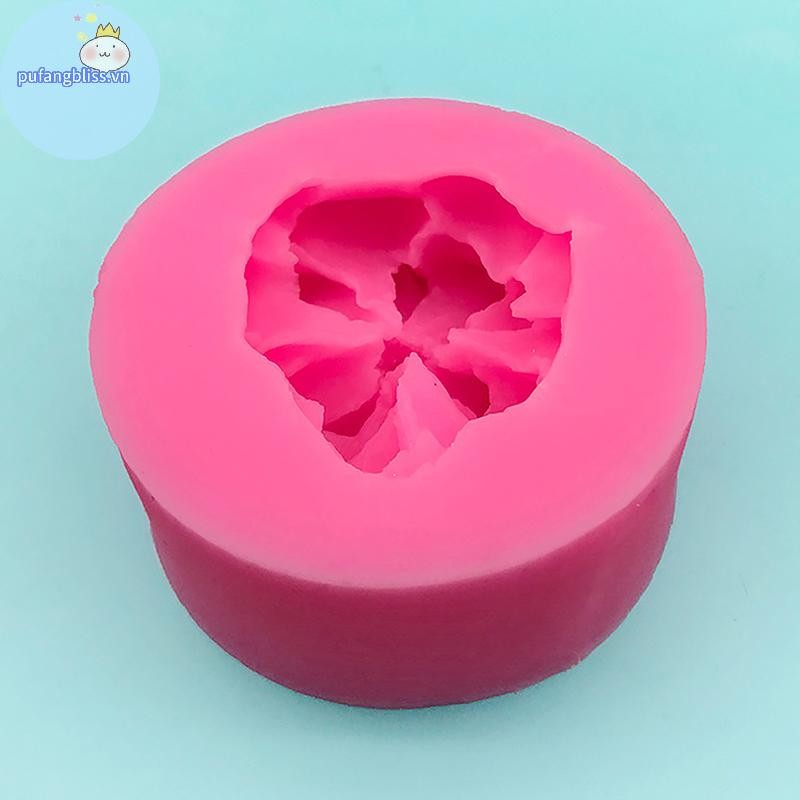 Pufangbliss 1 Khuôn Hoa Đẹp DIY Thạch Cao Nhựa Nghệ Thuật Silicon Mềm Fondant Khuôn Socola Xà Phòng Trang Trí Bánh Dụng Cụ Nướng Bánh VN