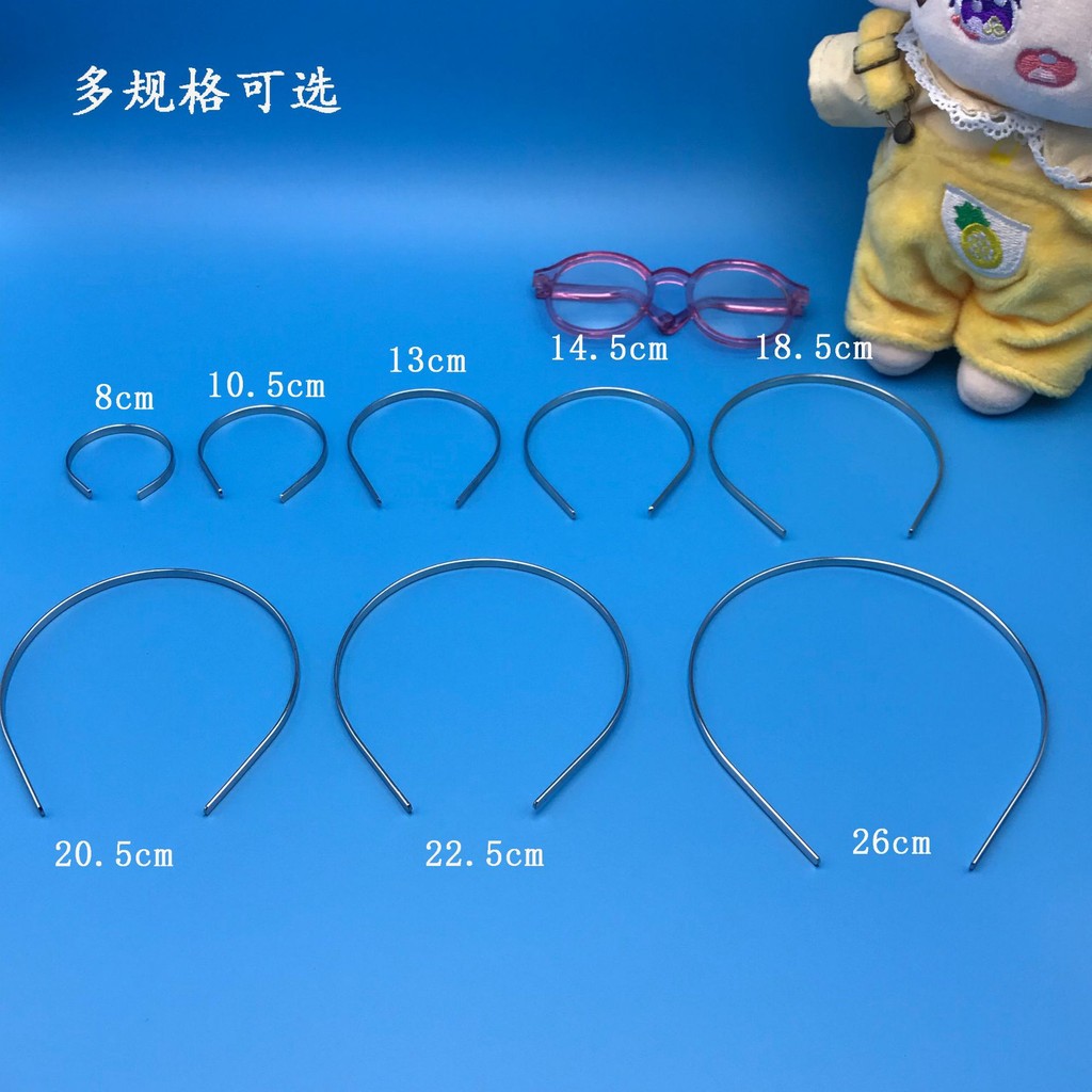 BJD Bờm Tóc Tự làm phôi 6 điểm BJD ob11 có thể nhỏ P Dal em bé bờm bông phụ kiện búp bê
