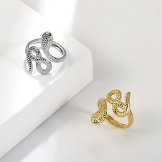 SKYRIM Women's Ring Snake Shape Unlimited Mở Điều chỉnh Quà tặng Trang sức Thời trang