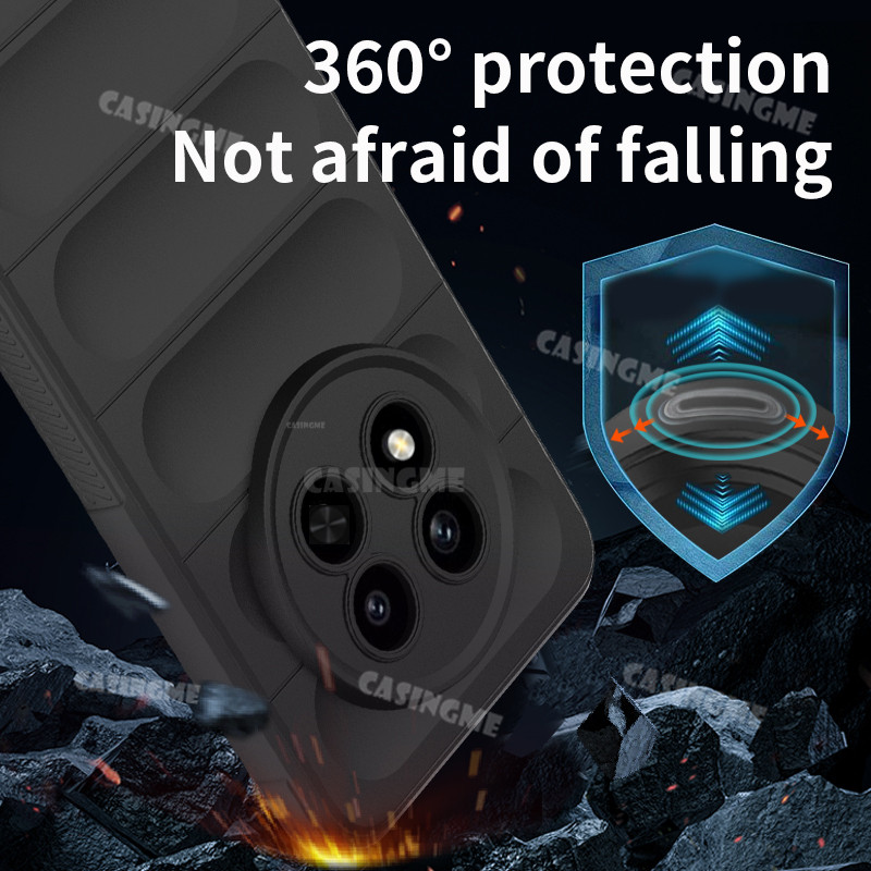 Honor X9c 5G 2024 Vỏ Chống Sốc Silicon Mềm TPU Bảo Vệ Ốp Điện Thoại Chống Rơi Cho Honor X9c HonorX9c X9 X9b X9 a b c 9c 5G 4G 2024 Ốp lưng Thân Thiện Với Da