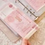 BEABOUT Phong Bì Tiết Kiệm Tiền Challeng, Vải Dung Tích Lớn Chất Kết Dính Mini Tiết Kiệm Thử Thách, Tiết Kiệm Tiền Có Thể Tái Sử Dụng Tiết Kiệm Tờ Thử Thách Người Yêu