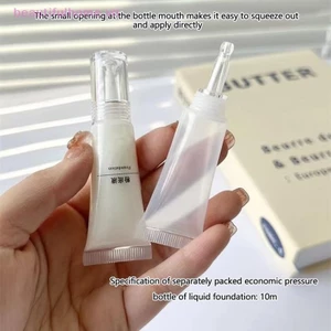 10 / 15ML Mỹ Phẩm Ống Mềm Kem Dưỡng Mắt Kem Nền Dạng Lỏng Chai Có Thể Đổ Lại Axit Hyaluronic Nhỏ Giọt Chai Trống [Làm Đẹp]