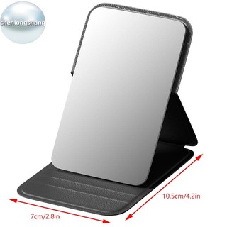Chenlongshang Cầm Tay Để Bàn Đứng Gương Độ Nét Cao Gấp Gương Trang Điểm Trọng Lượng Nhẹ Dễ Dàng Mang Theo Gương Vanity Dụng Cụ Mỹ Phẩm EN
