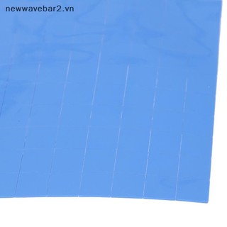 [Mới] 100 Miếng Lót Nhiệt 10 * 10 * 0.5 Mm GPU Tản Nhiệt CPU Tấm Silicon Dẫn Điện Làm Mát.