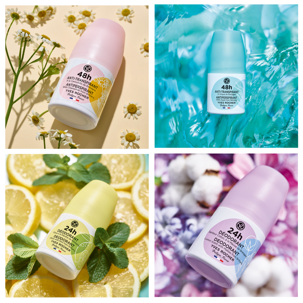 Mô tả Lăn khử mùi ngăn mùi suốt 24H - 48H Yves Rocher 50ml (nhiều phân loại) - 2