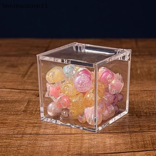 [BBNZDD] Hộp hình vuông Acrylic trong suốt có nắp / Hộp kẹo / Nhiều công dụng Hộp đựng trong suốt Hộp đựng BVAH