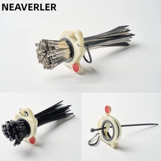 Hộp đựng dây buộc cáp lưu trữ NEAVERLER, Hộp đựng dây buộc cáp huỳnh quang ổn định, Quà tặng Hộp đựng huỳnh quang bằng nhựa cầm tay