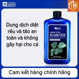 Dung dịch diệt rêu và tảo ( YEE) - CHUYÊN trị rêu và tảo cho bể cá thủy sinh an toàn cho cá và hiệu quả - Cám Cá Store
