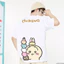 SY3 Chiikawa Usagi Cosplay vải mùa hè Áo thun ngắn tay Anime YS3