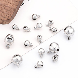 Mặt dây chuyền chuông bằng thép không gỉ diy Vòng cổ Vòng tay Phụ kiện trang sức