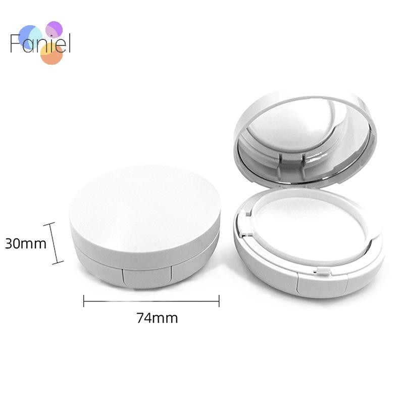 < shicong222 > 15g / 0.5oz Hộp đựng mỹ phẩm rỗng Air Cushion Puff Box Hộp đựng trang điểm di động có gương xốp cho kem nền BB mới