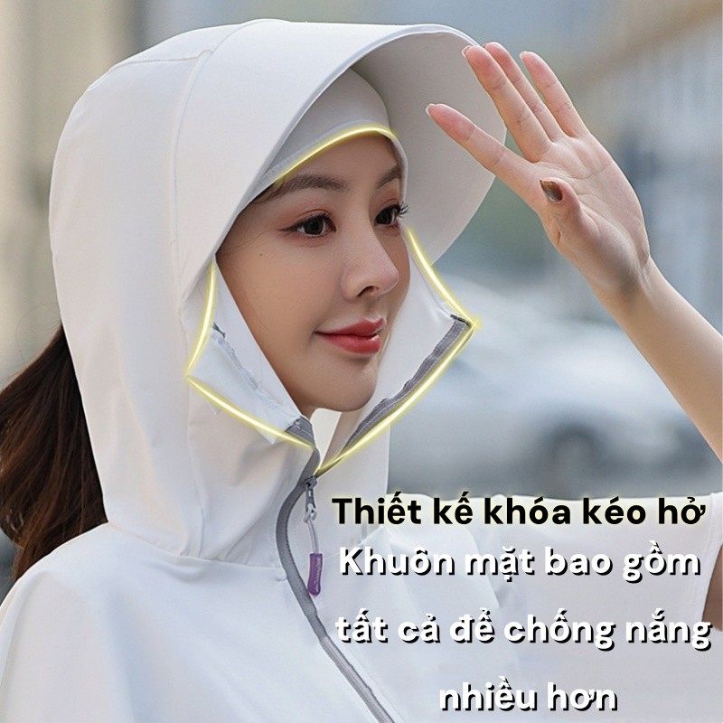 Mũ Chống Nắng UPF50+ Dành Cho Nữ,Vành Rộng, Che Nắng Toàn Diện, Chống Tia UV, Phù Hợp Đi Biển