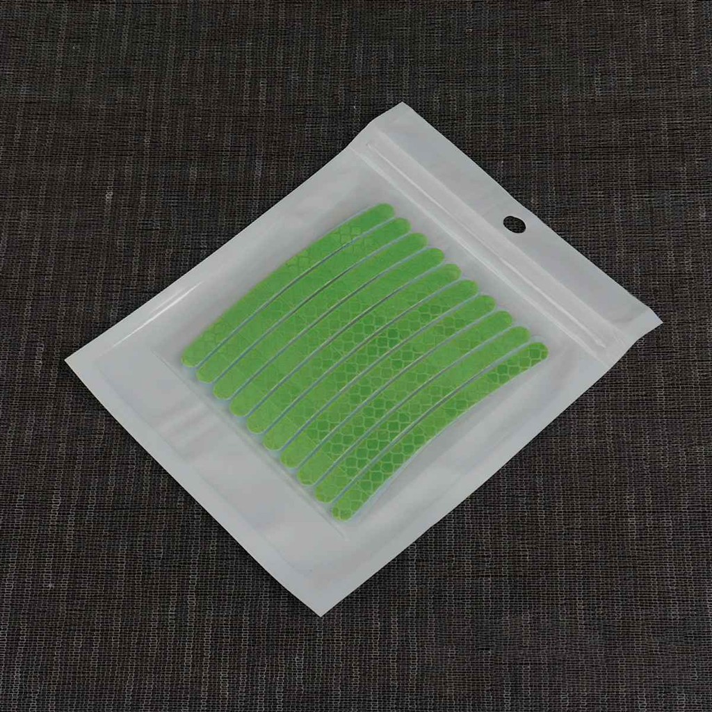 Bộ 20 miếng dán bánh xe phản quang SEAMETAL cảnh báo an toàn cho xe hơi xe máy