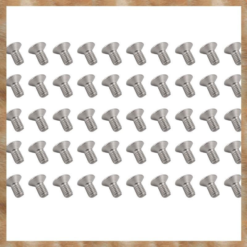 [S Z] Ổ cắm lục giác M3 x 6mm Bu lông vít đầu phẳng chìm 50 chiếc