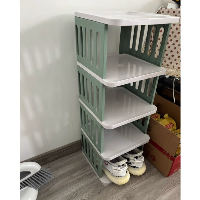 Giá Để Giày Gia Dụng Nhiều Tầng Cửa Tủ Giày Đơn Giản Cho Thuê Nhà Nhỏ Hẹp Giá Để Giày Trong Nhà Tiết Kiệm Diện Tích Giá