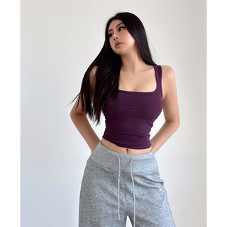 Áo Vest cổ chữ U gợi cảm của Mỹ có đệm ngực Áo nữ